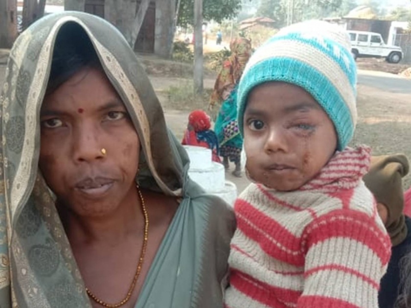 in madhya pradesh mother saved 6 year old son from leopard jaw | VIDEO: हीच खरी वाघिण! लेकरासाठी बिबट्याला भिडली; काळजाच्या तुकड्याला सुखरुप घेऊन आली