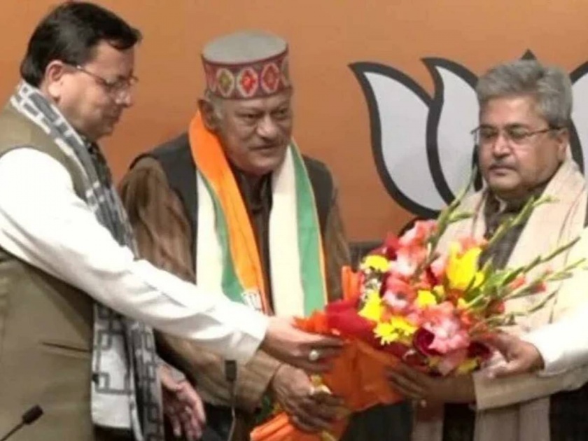 Uttarakhand Election late CDS Bipin Rawat brother Colonel Vijay Rawat joined BJP | Uttarakhand Election: बिपीन रावत यांचे धाकटे बंधू भाजपात, मुख्यमंत्र्यांना भेटून केली मोठी घोषणा