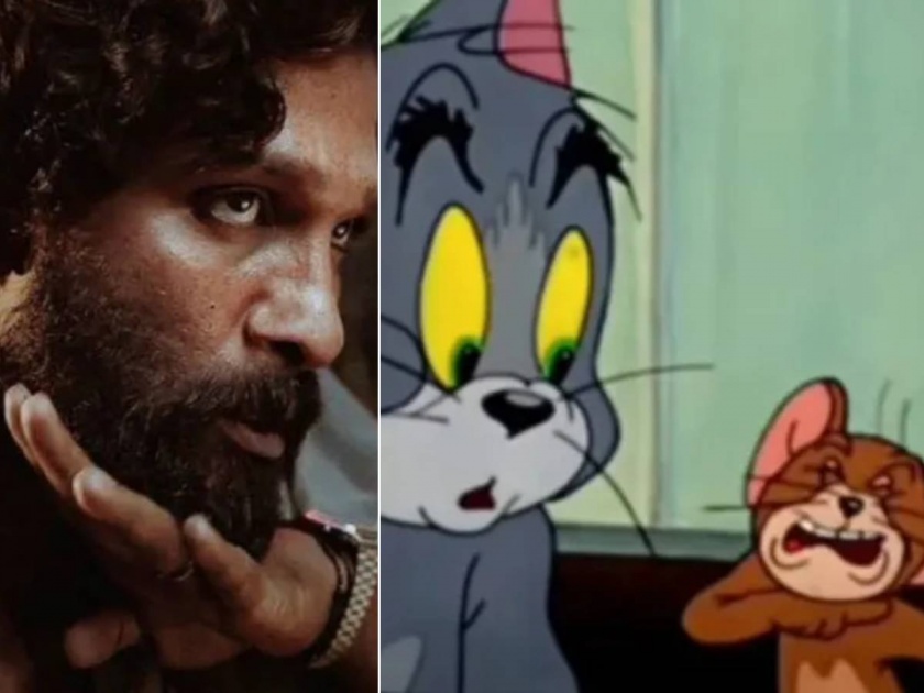 Pushpa Movie Tom and Jerry version has gone viral on social media | 'पुष्पा'चं 'टॉम अँड जेरी' व्हर्जनही आलं! Video पाहून पोट धरुन हसाल...