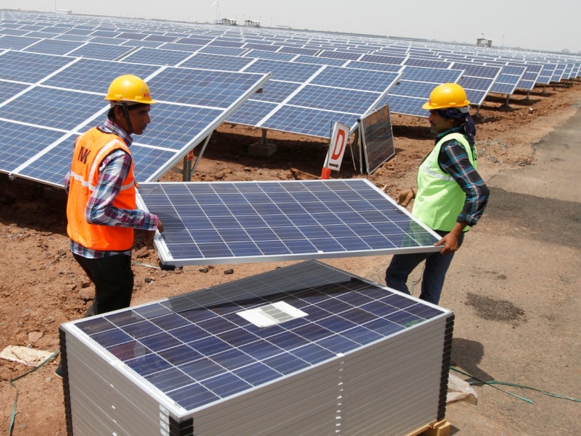 India saved 34 thousand crore rupees Huge savings in fuel costs by generating electricity through solar energy | भारताने वाचवले ३४ हजार कोटी रुपये! सौरऊर्जेद्वारे वीजनिर्मिती करून इंधन खर्चात केली मोठी बचत