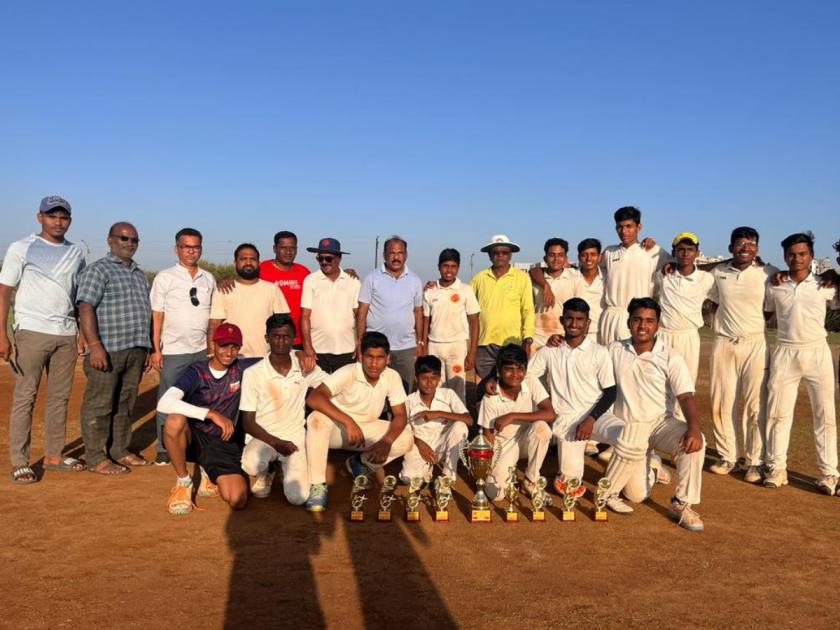 Uran Cricket Sport Association Winner of Under 19 Boys Cricket Tournament organized by Raigad District Cricket Association | रायगड जिल्हा क्रिकेट असोसिएशनने आयोजित १९ वर्षाखालील मुलांच्या क्रिकेट स्पर्धेत उरण क्रिकेट स्पोर्ट असोसिएशन विजेता