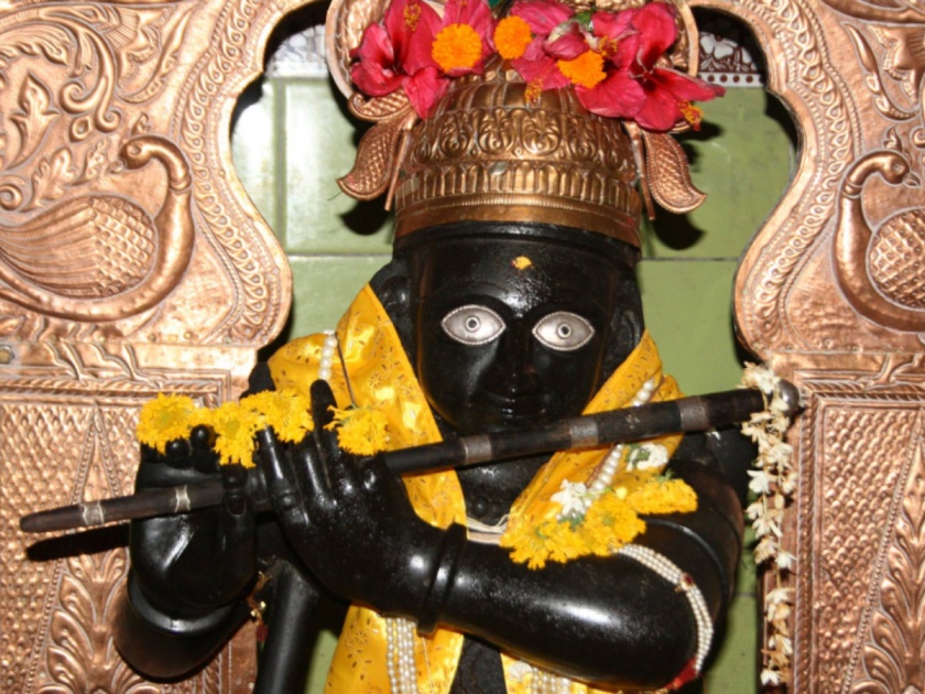 Janmashtami 2023: On your way to Gondavala, a must visit is the miraculous Gopal Krishna of Girvi! | Janmashtami 2023: गोंदवल्यात जाताना वाटेतच गिरवीच्या चमत्कारिक गोपाळकृष्णाला आवर्जून भेट द्या!