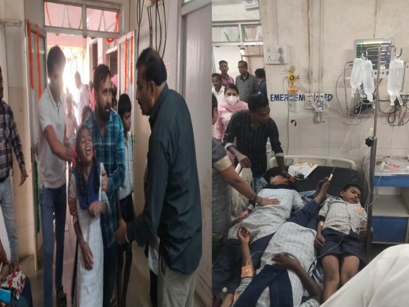 Food poisoning about 350 students in bhatsai ashram school near vasind | वासिंद जवळील भातसई आश्रम शाळेतील ३५० विद्यार्थ्यांना अन्नातुन विषबाधा