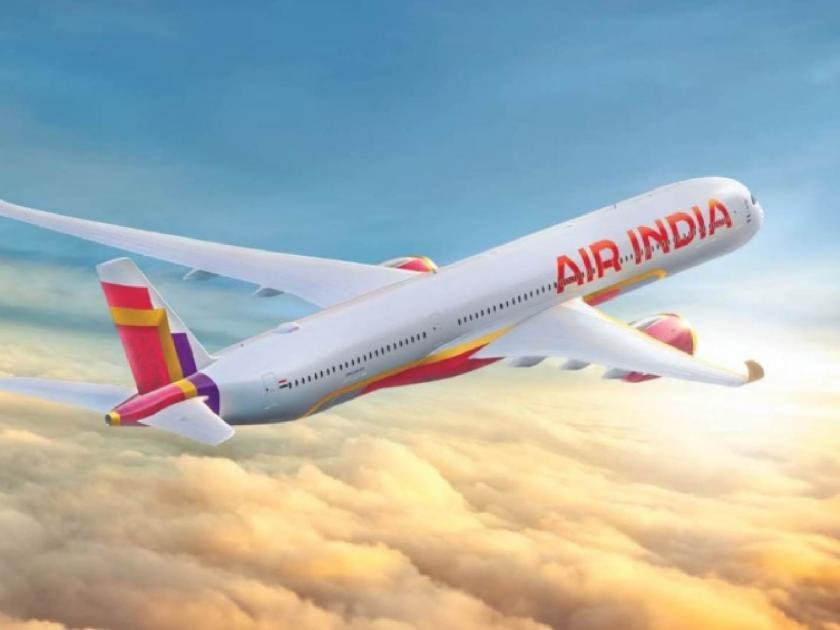 air india's second luxury A 350 aircraft inducted into fleet in mumbai | एअर इंडियाच्या ताफ्यात दुसरे आलीशान ए-३५० दाखल