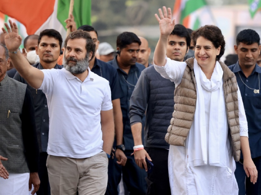 Priyanka Gandhi to appear in bharat jodo yatra 2.0 with rahul gandhi ahead of Lok Sabha elections 2024 special plan for Rahul Gandhi | लोकसभा निवडणुकीच्या तोंडावर यात्रा 2.0 मध्ये दिसणार प्रियांका गांधी, राहुल गांधींसाठी खास प्लॅन?