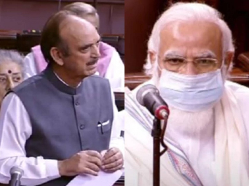 Budget Session Why fight the farmers asks Opposition leader Ghulam Nabi Azad in Rajya Sabha | "शेतकऱ्यांसमोर तर ब्रिटीशही झुकले"; गुलाम नबी आझाद यांनी संसदेत मोदींना सुनावलं