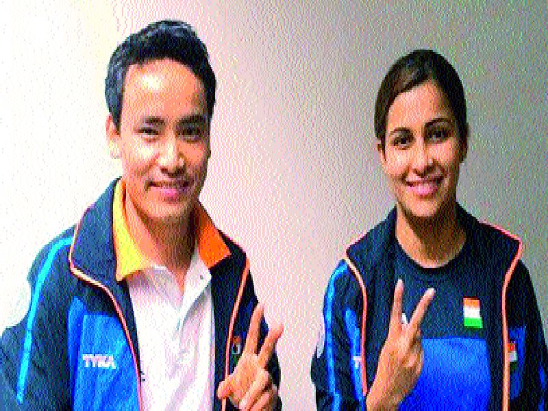  Jitu, Heena, Asian Medal, India's Medal 17 | जीतू, हीनाला आशियाई पदक, भारताची पदकसंख्या १७ वर