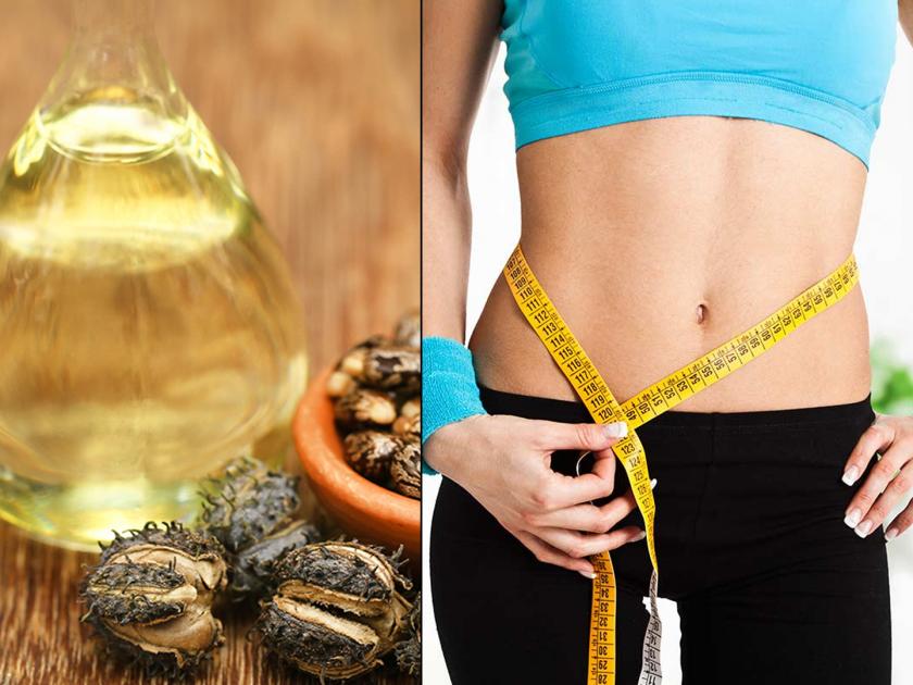 How castor oil helps in weight loss and reducing belly fat | पोटाचा वाढलेला घेर आणि वजन कमी करण्यासाठी फायदेशीर 'खास' तेल!