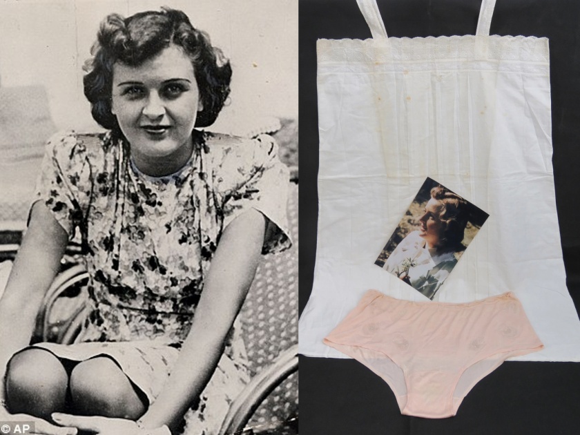 Hitler's wife's underpants sell at auction for 4620 dollar | हिटरलची पत्नी इवा ब्राउनच्या अंडरगारमेंट्सला लिलावात मिळालेली किंमत वाचून व्हाल अवाक्...