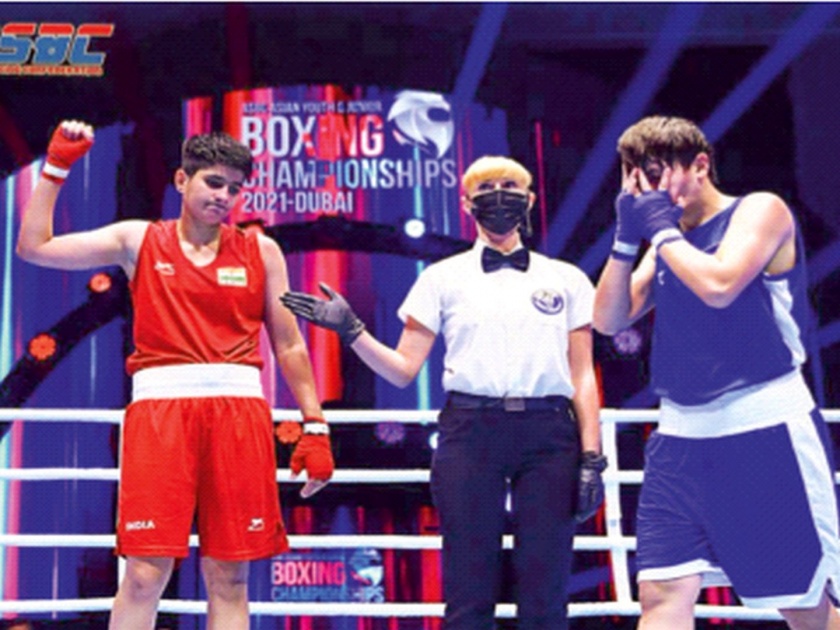 Junior Asian Boxing: Six Indians in finals | ज्युनिअर आशियाई बॉक्सिंग:सहा भारतीयांचा अंतिम फेरीत प्रवेश