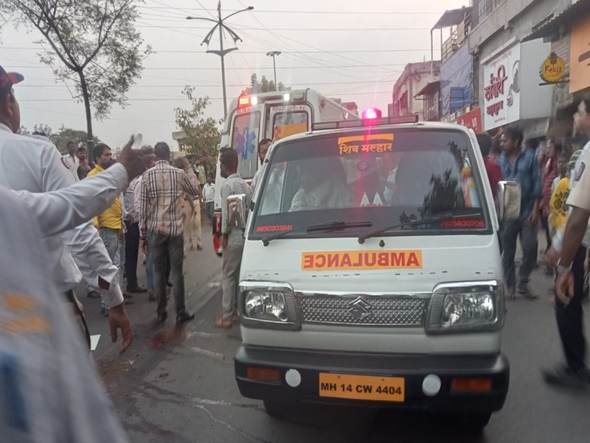 Fatal accident on Triveninagar-Talwade road, bike rider father dies; Boy injured | Pimpri Chinchwad: त्रिवेणीनगर-तळवडे रस्त्यावर भीषण अपघात, दुचाकीस्वार पित्याचा मृत्यू; मुलगा जखमी
