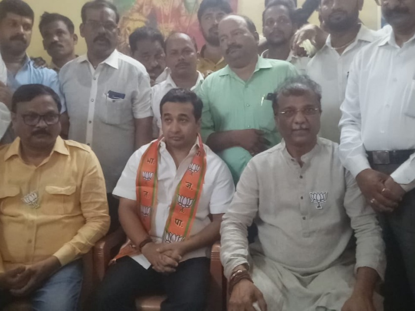 Nitesh Rane in BJP | Maharashtra Vidhan Sabha 2019 : नितेश राणे भाजपामध्ये, भरला सदस्य नोंदणीचा फॉर्म 