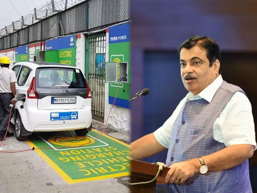 nitin gadkari said number of electric vehicles in the country will go till 3 crore in the next two years | “देशात येत्या २ वर्षांत इलेक्ट्रिक वाहनांची संख्या ३ कोटींवर जाईल”: नितीन गडकरी