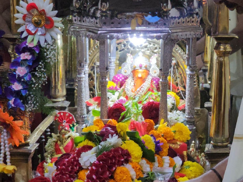 75th maghi Ganeshotsav was celebrated with enthusiasm at the historic ancient ganesha temple at bhiwandi anjur | भिवंडी अंजूर येथील ऐतिहासिक पुरातन गणेश मंदिरात ७५ वा माघी गणेशोत्सव उत्साहात साजरा