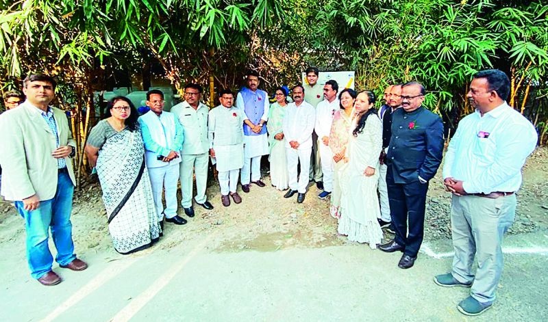 Launch of sewage treatment plant in Nagpur | नागपुरात सांडपाणी प्रक्रिया संयंत्राचे लोकार्पण