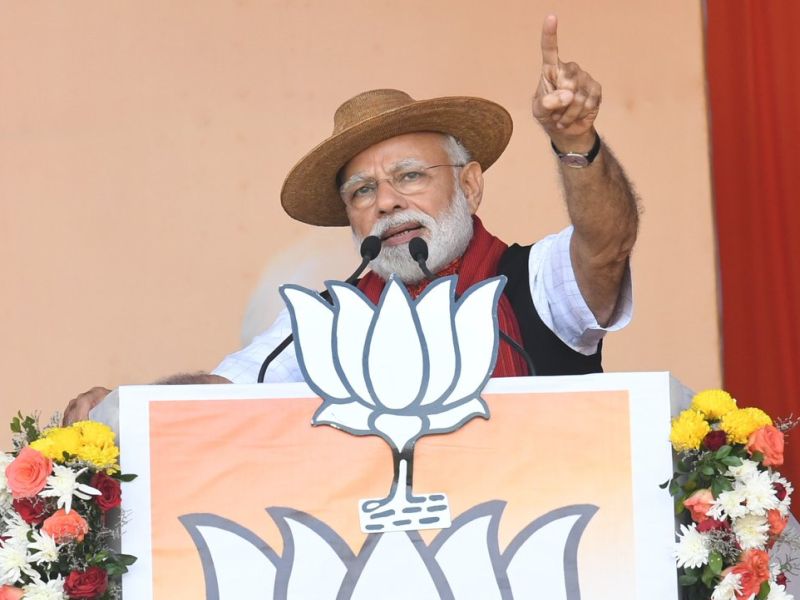 Modi's 'Tihar' gesture? Gluttony statement in Gondiya meeting | मोदींचा ‘तिहार’ इशारा कोणाकडे? गोंदियातील सभेतलं खळबळजनक वक्तव्य