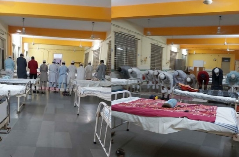 coronavirus: Quarantined 'it' in hospital, reunited to offer prayers of namaj who returened from delhi tabliqi jamata markaj | coronavirus: हॉस्पिटलमध्ये क्वारंटाईन असणारे 'ते', नमाज अदा करण्यासाठी पुन्हा एकत्र आले