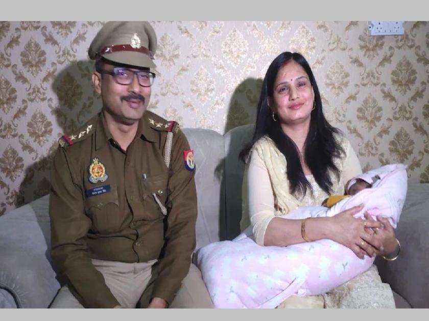 noida sho wife saved newly born babys life by feeding her | जन्मदात्याने नाकारले, पोलीस पत्नीने स्वीकारले; स्वतःचे दूध पाजून चिमुकलीला दिला पुनर्जन्म