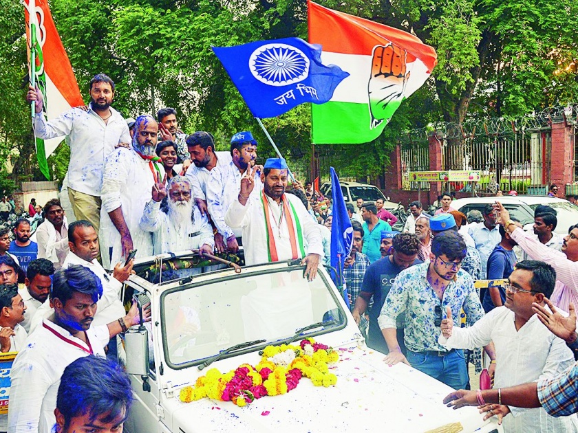  Nagpur North Election Results: Milind Mane Vs Nitin Raut | Nagpur North Election Results : उत्तरच्या गडावर काँग्रेस पुन्हा विराजमान : नितीन राऊत यांचा एकतर्फी विजय