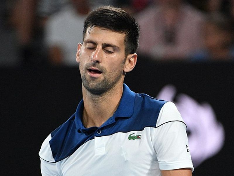 Novak Djokovic disqualified from US Open after hitting ball on Lines Woman | लाईन्सवुमनसोबतचे गैरवर्तन नडले, नोव्हाक जोकोविक अमेरिकन ओपनमधून बाहेर
