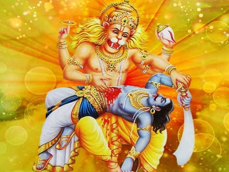 Adhik Maas 2020: Vishnu took Nrusinha incarnation in Adhik Maas to kill Hiranyakashipu; Read the story | Adhik Maas 2020: हिरण्यकशिपूच्या वधासाठी विष्णूंनी अधिक मासातच घेतला नृसिंह अवतार; वाचा, कारण अन् कथा