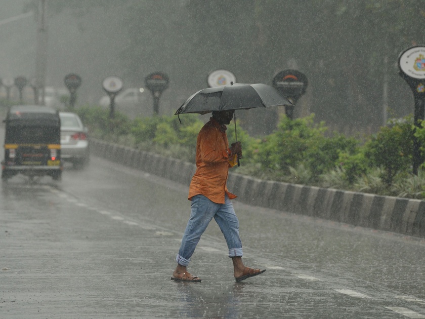 Rainfall in Panvel area with Navi Mumbai | ‘ओखी’चा वातावरणावर परिणाम, नवी मुंबईसह पनवेल परिसरात पाऊस