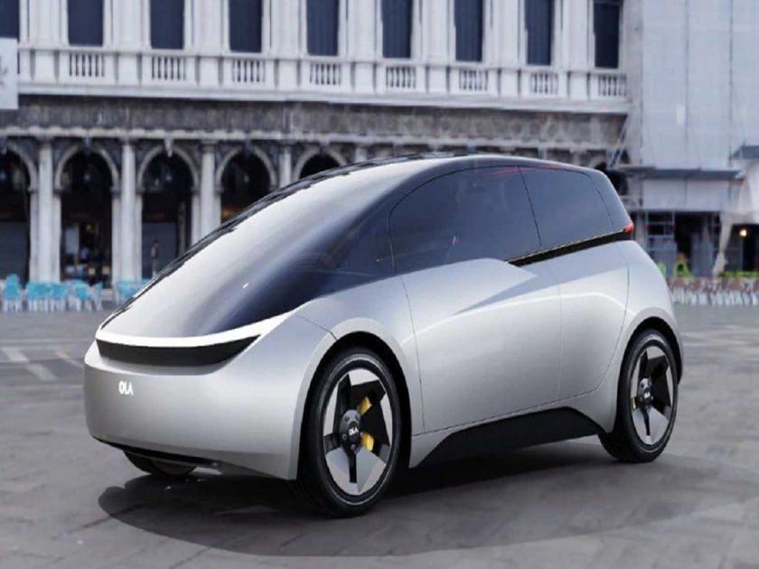 Ola Electric Car Teased For The First Time | इलेक्ट्रिक स्कूटरनंतर आता 'Ola Electric Car', जाणून घ्या सविस्तर....