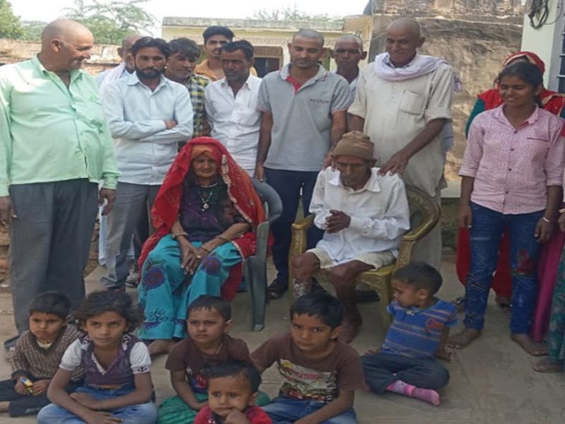 In Rajasthan, 95-year-old ‘dead man’ comes alive during last rites | अंत्यविधी सुरू असताना 95 वर्षांच्या आजोबांना जाग येते तेव्हा...