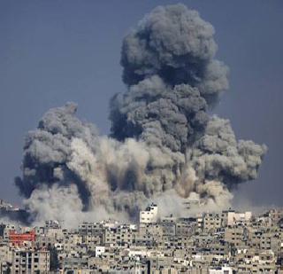 Gaza battling again in the struggle | गाझापट्टीत पुन्हा संघर्ष भडकला