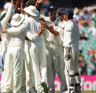India won the test | सरावात भारत विजयी