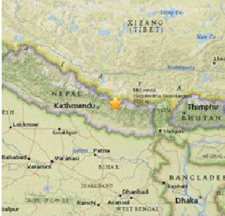 The second earthquake, Nepal and North India shook | पु्न्हा भूकंप, नेपाळ व उत्तर भारत हादरला
