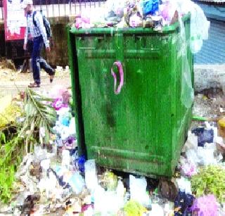 Trash problem in Thankaparpad | ठाणकरपाड्यात कचऱ्याची समस्या