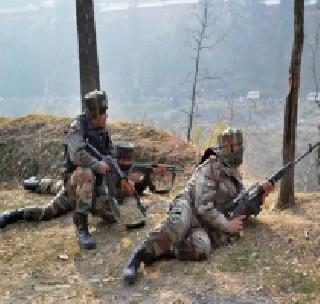 1 militant killed in encounter in Jammu and Kashmir, 4 jawans martyrs | जम्मू-काश्मीरमध्ये चकमकीत १ दहशतवादी ठार, ४ जवान शहीद