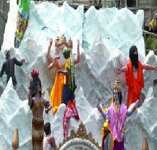 Navratri festivities of Thousand idols arrive in Thane | ठाण्यात सर्वत्र नवरात्रीची धूम दीड हजार मूर्तींचे आगमन