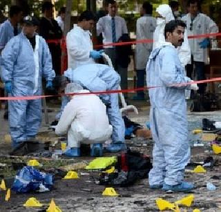 Terror attacks in Turkey, four policemen injured after Paris | पॅरिसपाठोपाठ तुर्कीतही दहशतवादी हल्ला, चार पोलिस जखमी