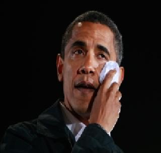 And Mr. Obama was tired of tears | .. अन ओबामांना अश्रू अनावर झाले