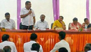 Discussion on Development works at NCP's Mela | राष्ट्रवादीच्या मेळाव्यात विकास कामांवर चर्चा
