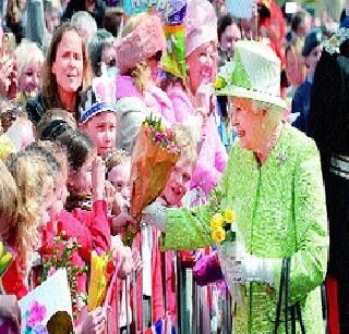 The Queen celebrates Elizabeth's 90th birthday | महाराणी एलिझाबेथ यांचा ९० वा वाढदिवस उत्साहात