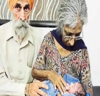 The 70-year-old grandmother came out with the help of TestTube Baby | टेस्टट्यूब बेबीच्या सहाय्याने 70 वर्षांची आजी झाली आई