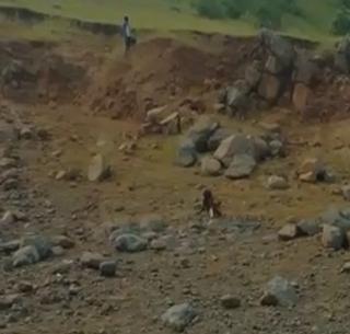 VIDEO: Employment to the villagers due to the firing practice of Thane Police | VIDEO : ठाणे पोलिसांच्या फायरिंग प्रॅक्टिसमुळे गावक-यांना मिळतोय रोजगार