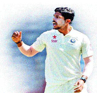 Umesh Yadav's 4th wicket: 256 for 9 after Australia India's first day | उमेश यादवचे ४ बळी : आॅस्ट्रेलिया ९ बाद २५६; पहिला दिवस भारताचा
