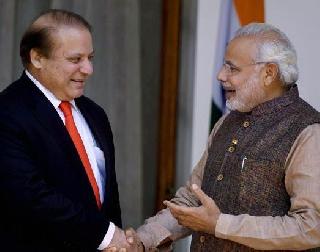 Prime Minister Narendra Modi wishes to Nawaz Sharif | पंतप्रधान नरेंद्र मोदींनी नवाझ शरीफ यांना दिल्या शुभेच्छा