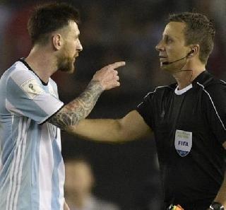 Argentina ban, four match ban on Messi | अर्जेंटिनाला धक्का, मेस्सीवर चार सामन्यांची बंदी