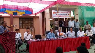 Inauguration of Cooperative Milk Dairy at Bhamdevi | भामदेवी येथील सहकारी दुध डेअरीचे उद्घाटन
