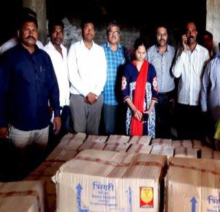 Twenty-three lakhs of ammunition seized in Kurunda again | कुरुंद्यात पुन्हा साडेतीन लाखांचा दारूसाठा जप्त