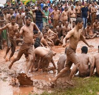 PHOTOS: Gopala Gadi or Ray Ya ..! The mud-festive festival in Goa | PHOTOS: गोपाला गडी या रे या..! गोव्यात चिखलकाला उत्सव
