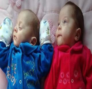 Born dead mother gave birth to twin babies | ब्रेन डेड आईने दिला जुळ्या बाळांना जन्म