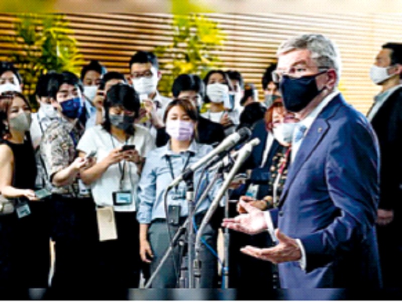japan tokyo olympic 2021 Seven coronavirus positive found at the Olympic Hotel | ऑलिम्पिक हॉटेलमध्ये सात जण पॉझिटिव्ह