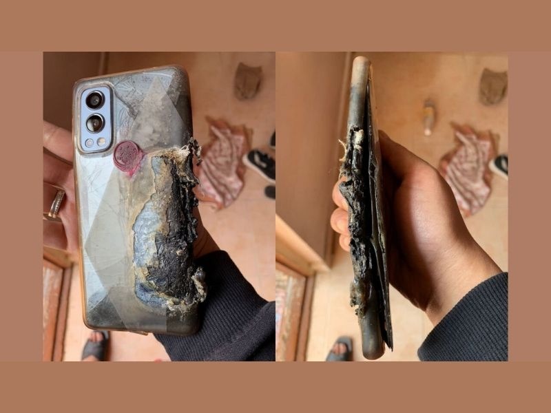 OnePlus Nord 2 blast In jeans pocket in India user badly burn injured  | OnePlus Nord 2 मध्ये भयानक Blast; फोन कव्हर देखील वितळून चिकटला पायाला