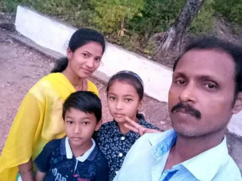 man in bhandara commits suicide after killing wife over financial crisis | पत्नीचा गळा चिरून खून करून पतीची आत्महत्या; दोन चिमुकली मुले झाली पोरकी